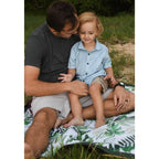 Little Unicorn 5 x 7 Outdoor Blanket - Tropical Leaf Little Unicorn 5 x 7 Outdoor Blanket - Tropical Leaf 