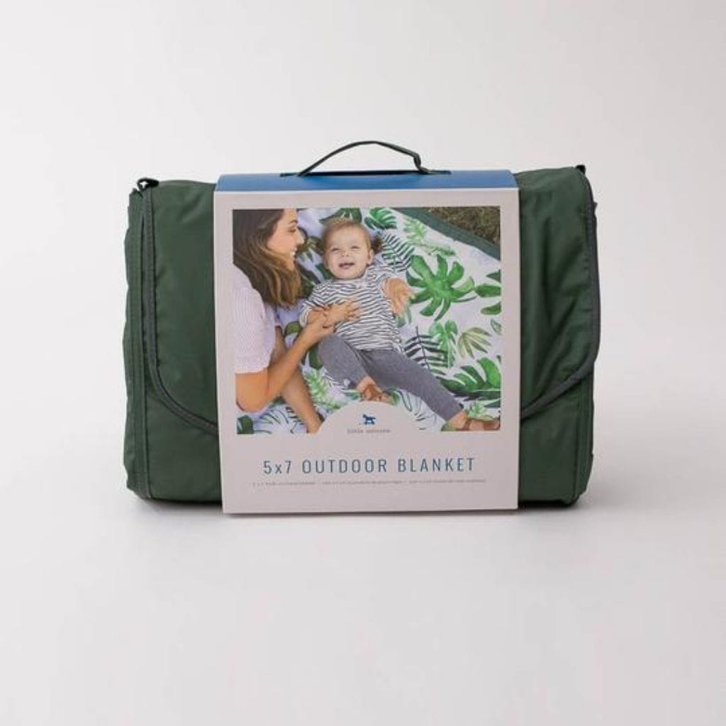 Little Unicorn 5 x 7 Outdoor Blanket - Tropical Leaf Little Unicorn 5 x 7 Outdoor Blanket - Tropical Leaf 