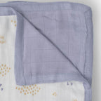Little Unicorn Deluxe Muslin Quilt - Rainbows & Raindrops Little Unicorn Deluxe Muslin Quilt - Rainbows & Raindrops 