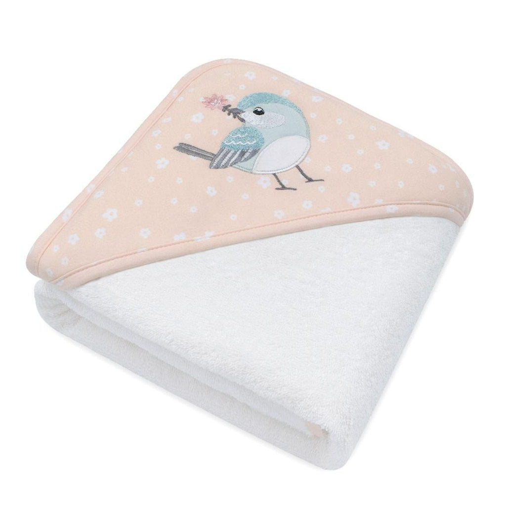 Living Textiles Ava Bird Baby Hooded Towel Living Textiles Ava Bird Baby Hooded Towel 