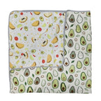 Loulou Lollipop Muslin Quilt Blanket - Avocado Loulou Lollipop Muslin Quilt Blanket - Avocado 