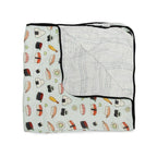 Loulou Lollipop Muslin Quilt Blanket - Sushi Loulou Lollipop Muslin Quilt Blanket - Sushi 