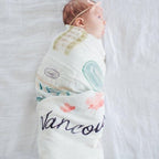 Muslin Swaddle - Vancouver Muslin Swaddle - Vancouver 