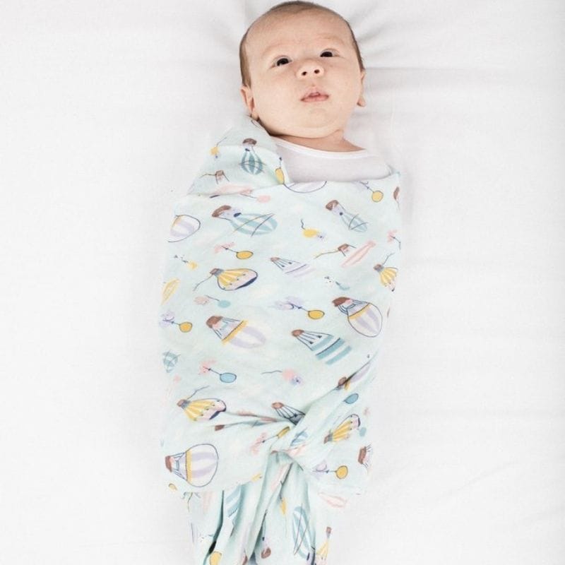 Muslin Swaddle - Up Up Away Muslin Swaddle - Up Up Away 
