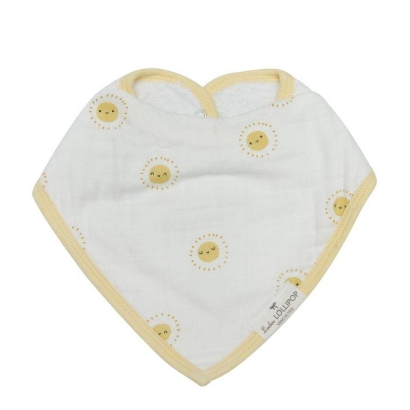 Loulou Lollipop Muslin Bandana Drool Bib Set - Breakfast Pink Loulou Lollipop Muslin Bandana Drool Bib Set - Breakfast Pink 