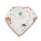Loulou Lollipop Muslin Bandana Drool Bib Set - Farm Animals Loulou Lollipop Muslin Bandana Drool Bib Set - Farm Animals 