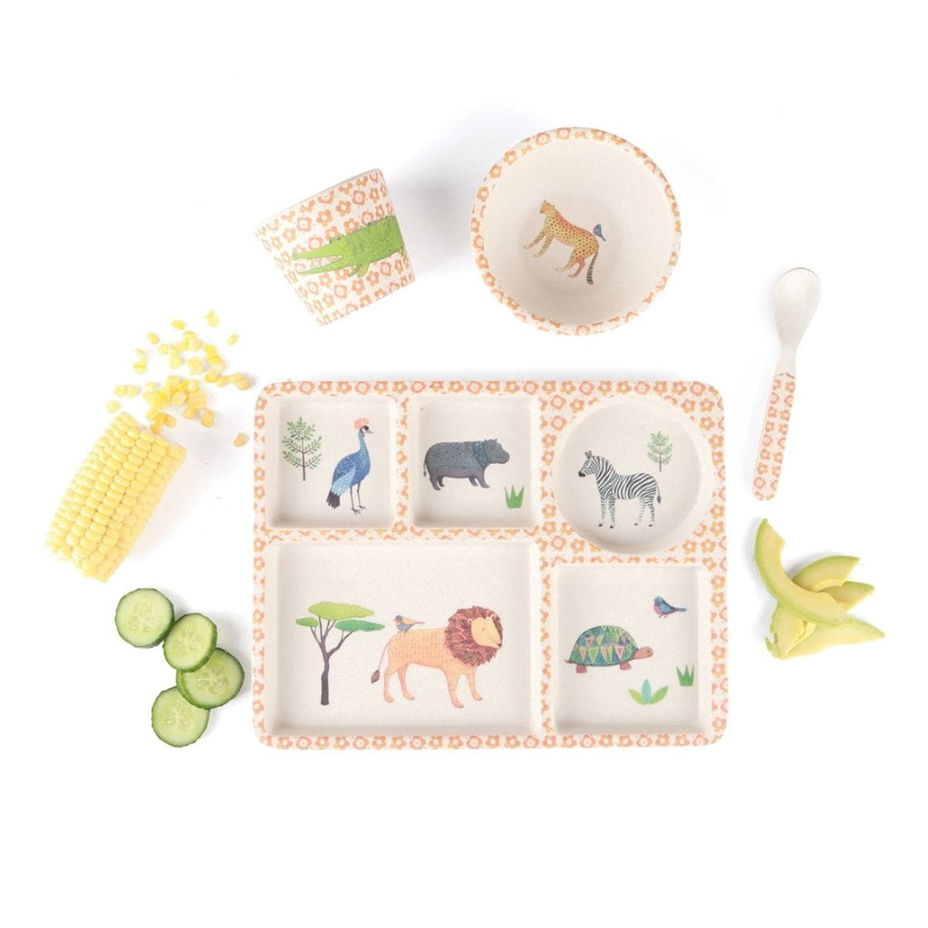 Love Mae Divided Plate Set | On Safari Love Mae Divided Plate Set | On Safari 