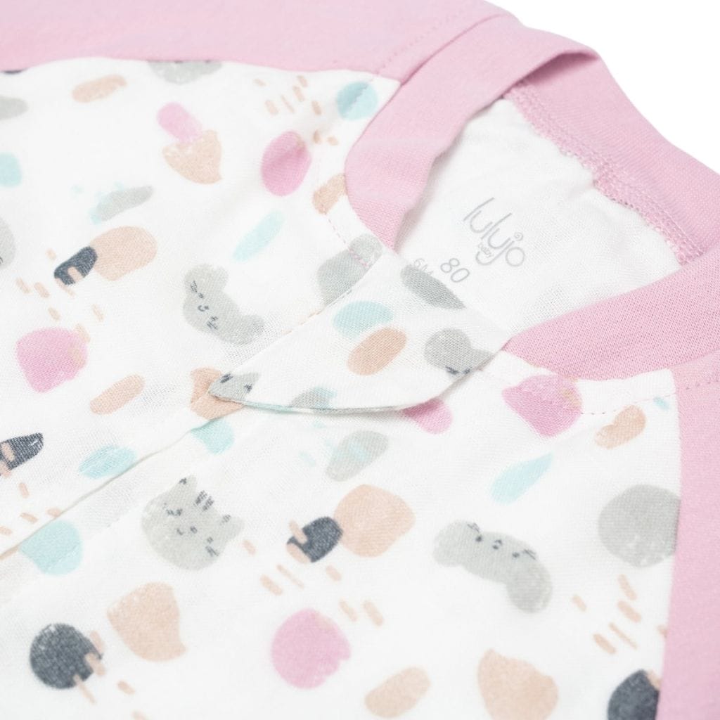 Lulujo Long Sleeve Bamboo Sleep Suit 1.0 TOG Lulujo Long Sleeve Bamboo Sleep Suit 1.0 TOG 