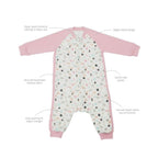 Lulujo Long Sleeve Bamboo Sleep Suit 1.0 TOG Lulujo Long Sleeve Bamboo Sleep Suit 1.0 TOG 