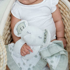 Lulujo Muslin Cotton Animal Lovey Lulujo Muslin Cotton Animal Lovey 