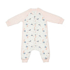 Lulujo Long Sleeve Bamboo Sleep Suit 1.0 TOG Blush Pink Mermaid / L (2.5T-4T/H. 100 cm) LJ929-L