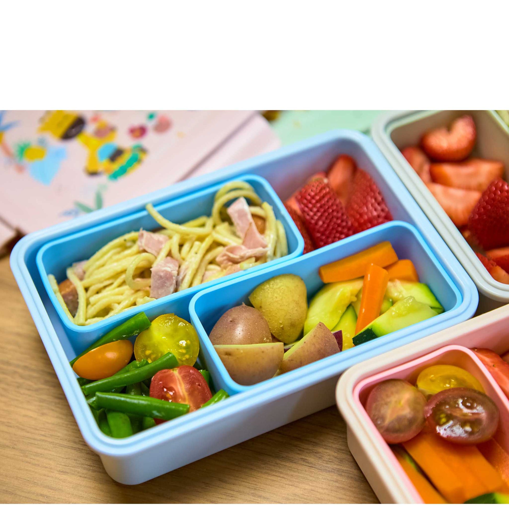 Marcus & Marcus Kids Bento Lunch Box 700ml Marcus & Marcus Kids Bento Lunch Box 700ml 