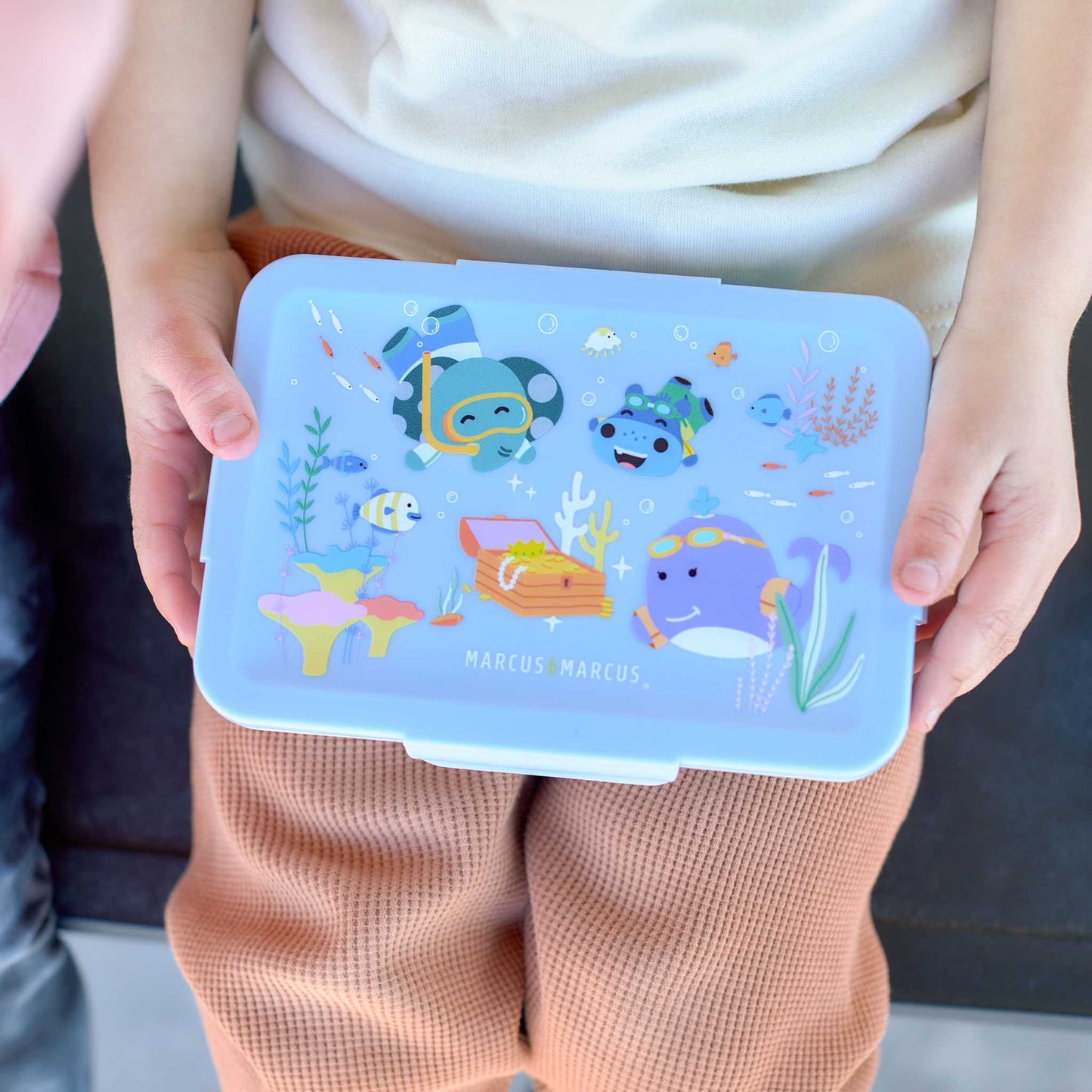 Marcus & Marcus Kids Bento Lunch Box 700ml Marcus & Marcus Kids Bento Lunch Box 700ml 