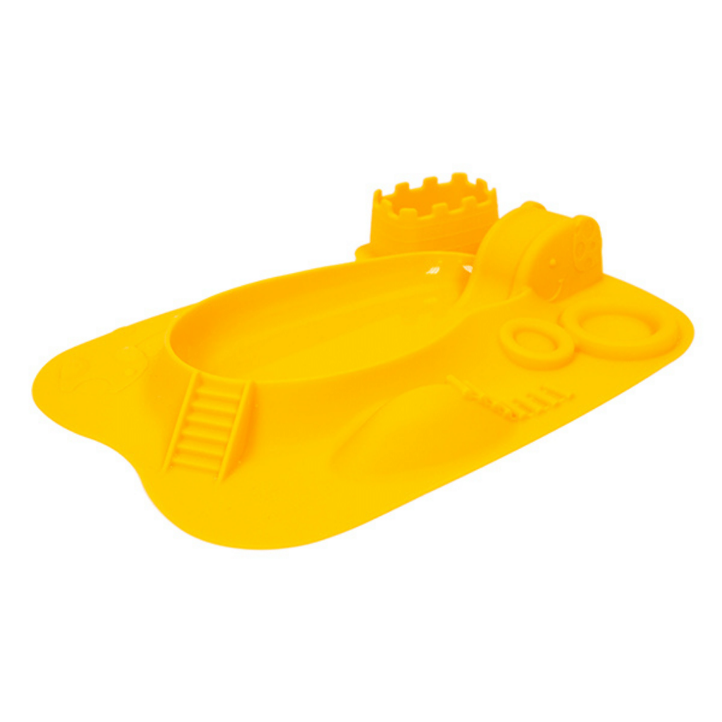 Marcus & Marcus Amusemat | Silicone Foodie Playground Placemat Lola Yellow MNMBB06-GF