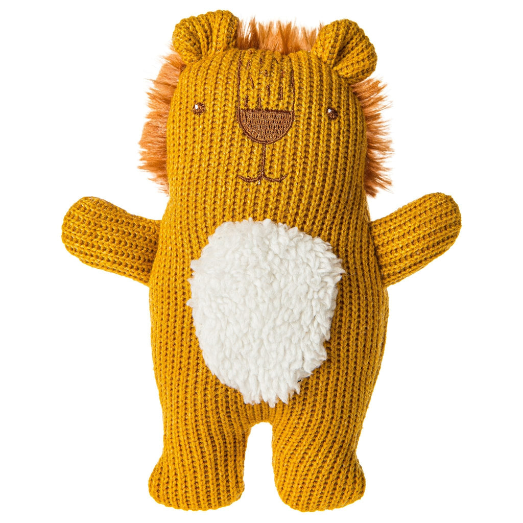 Mary Meyer Knitted Nursery Animal Rattle Lion MMB-KNLR-44332