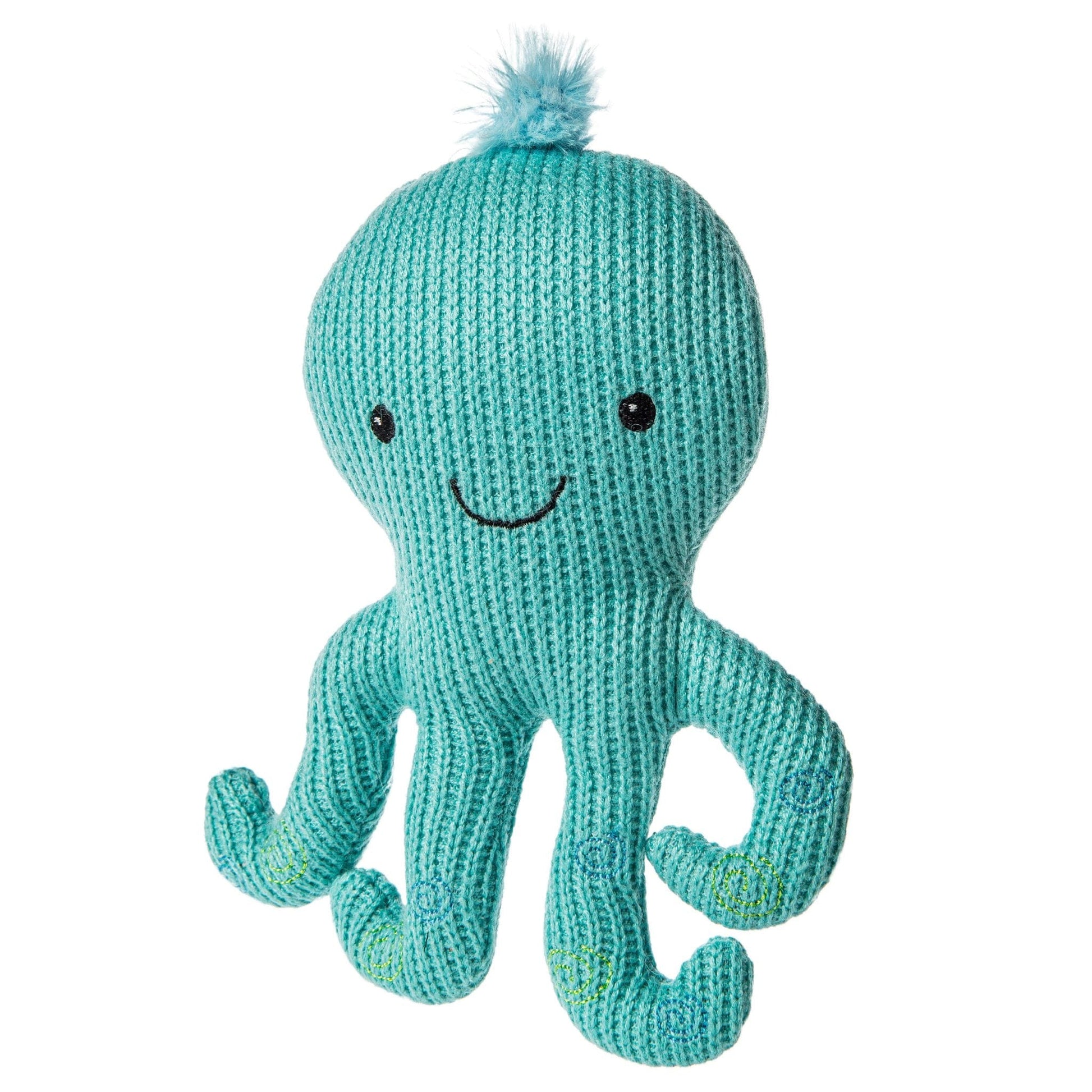 Mary Meyer Knitted Nursery Animal Rattle Octopus MM-KNO-44333