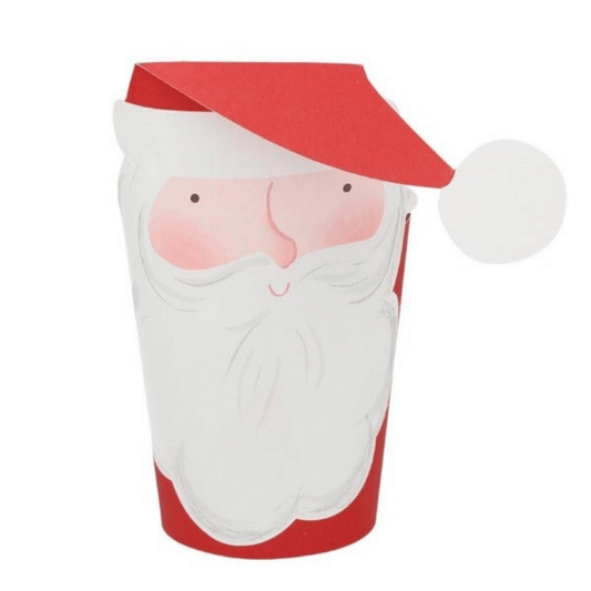 Meri Meri Jolly Santa Paper Cups (set of 8) Meri Meri Jolly Santa Paper Cups (set of 8) 