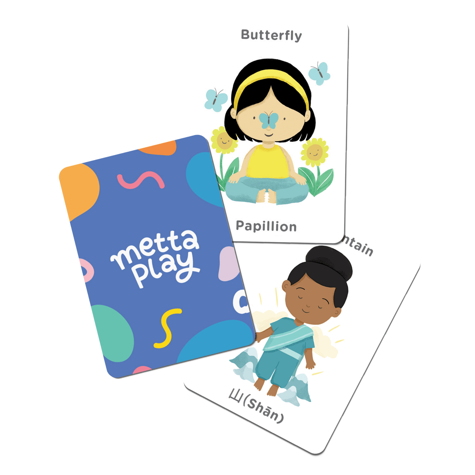 Metta Play Bilingual Kids Yoga Flash Cards Metta Play Bilingual Kids Yoga Flash Cards 