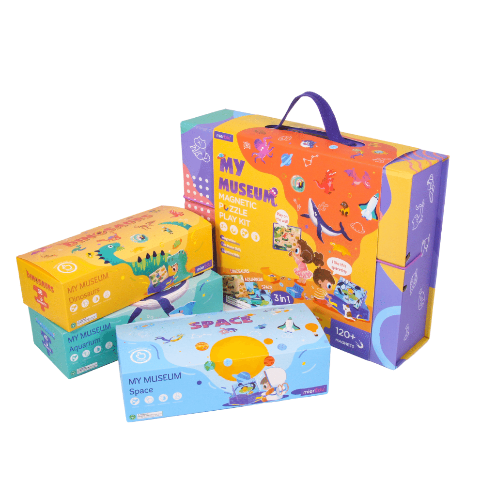 mierEdu My Museum Magnetic Puzzle Play Kit mierEdu My Museum Magnetic Puzzle Play Kit 