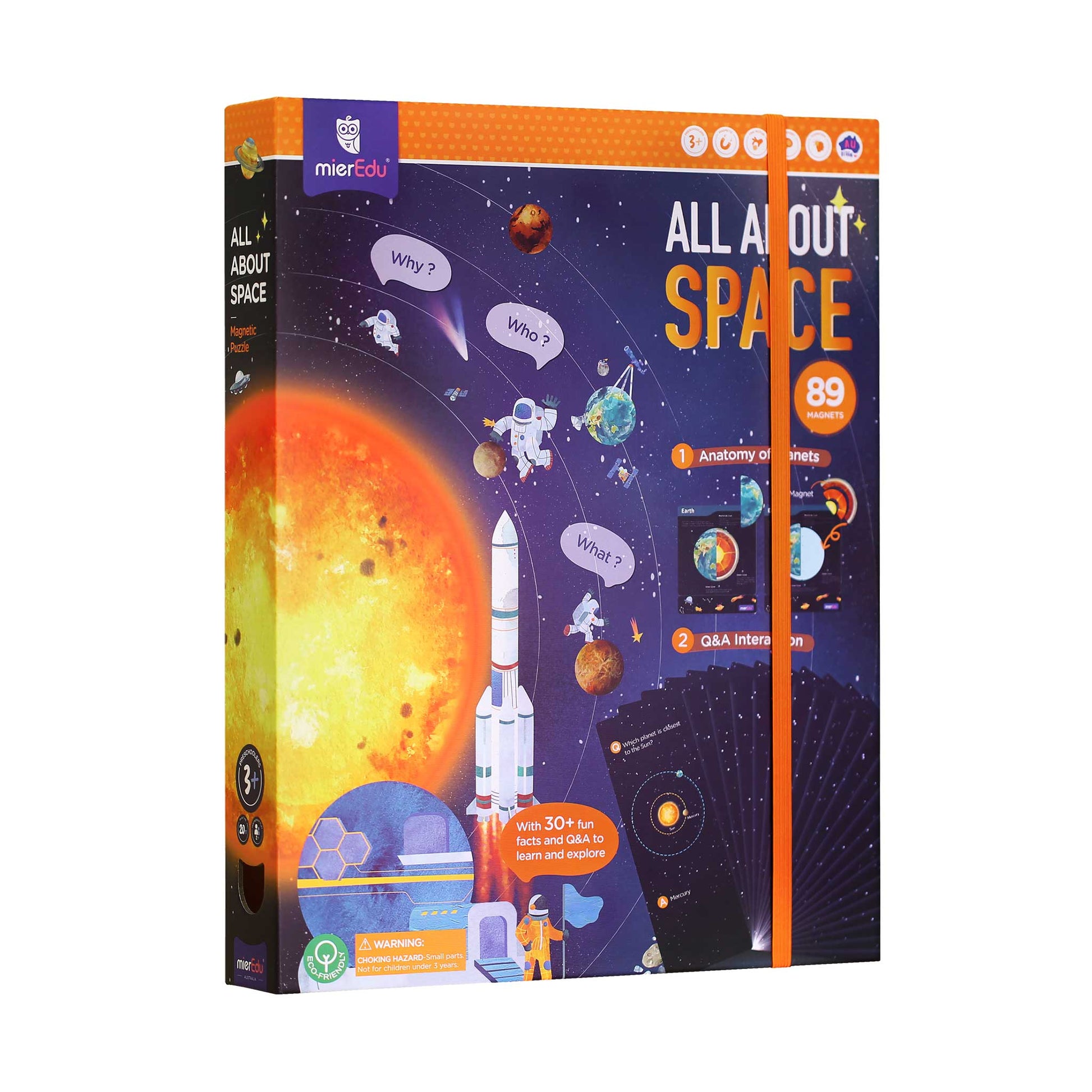 mierEdu All About Space Magnetic Puzzle mierEdu All About Space Magnetic Puzzle 