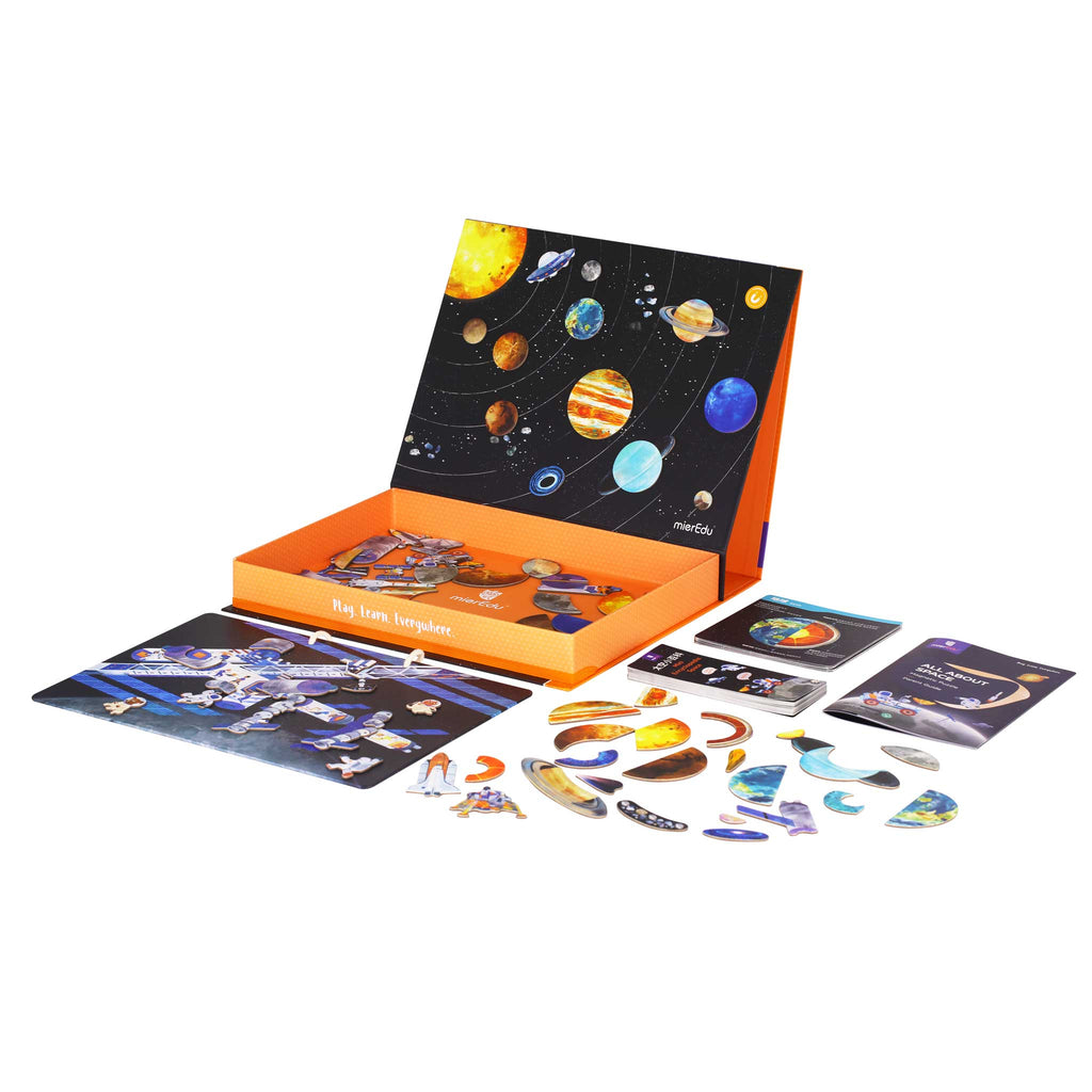 mierEdu All About Space Magnetic Puzzle mierEdu All About Space Magnetic Puzzle 