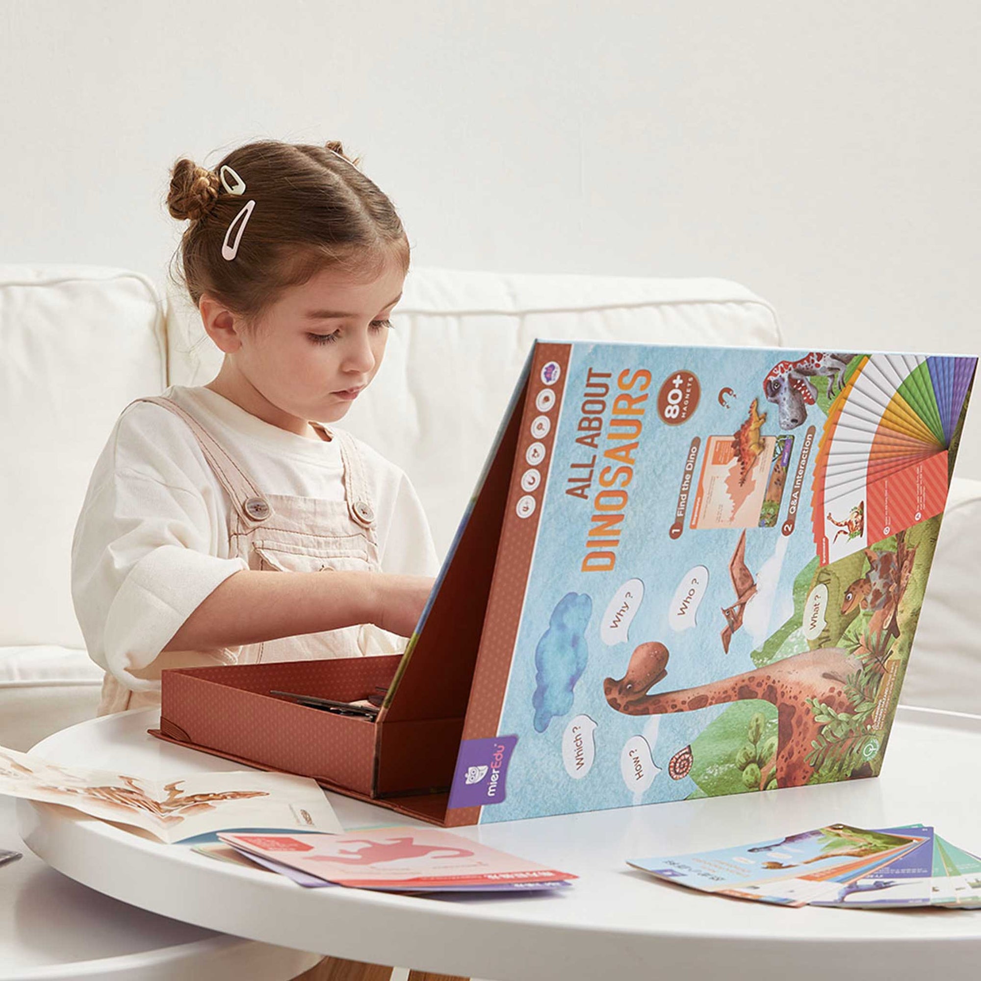 mierEdu All About Dinosaurs Magnetic Puzzle mierEdu All About Dinosaurs Magnetic Puzzle 
