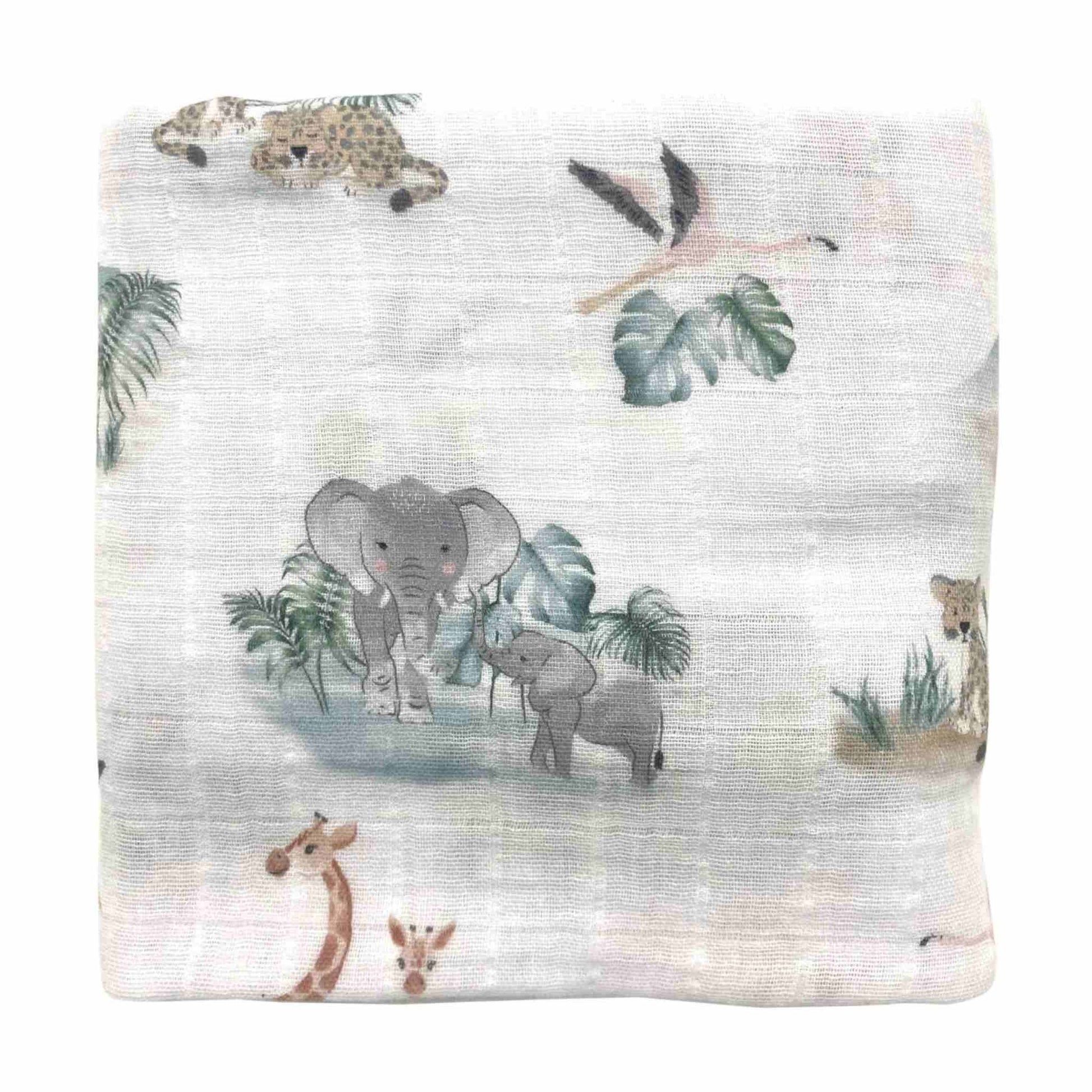 Mister Fly Baby Muslin Wrap Safari MLFY165