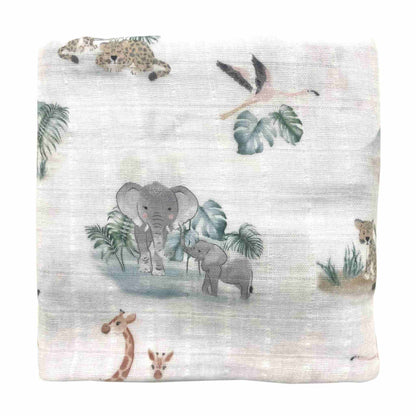 Mister Fly Baby Muslin Wrap Safari MLFY165