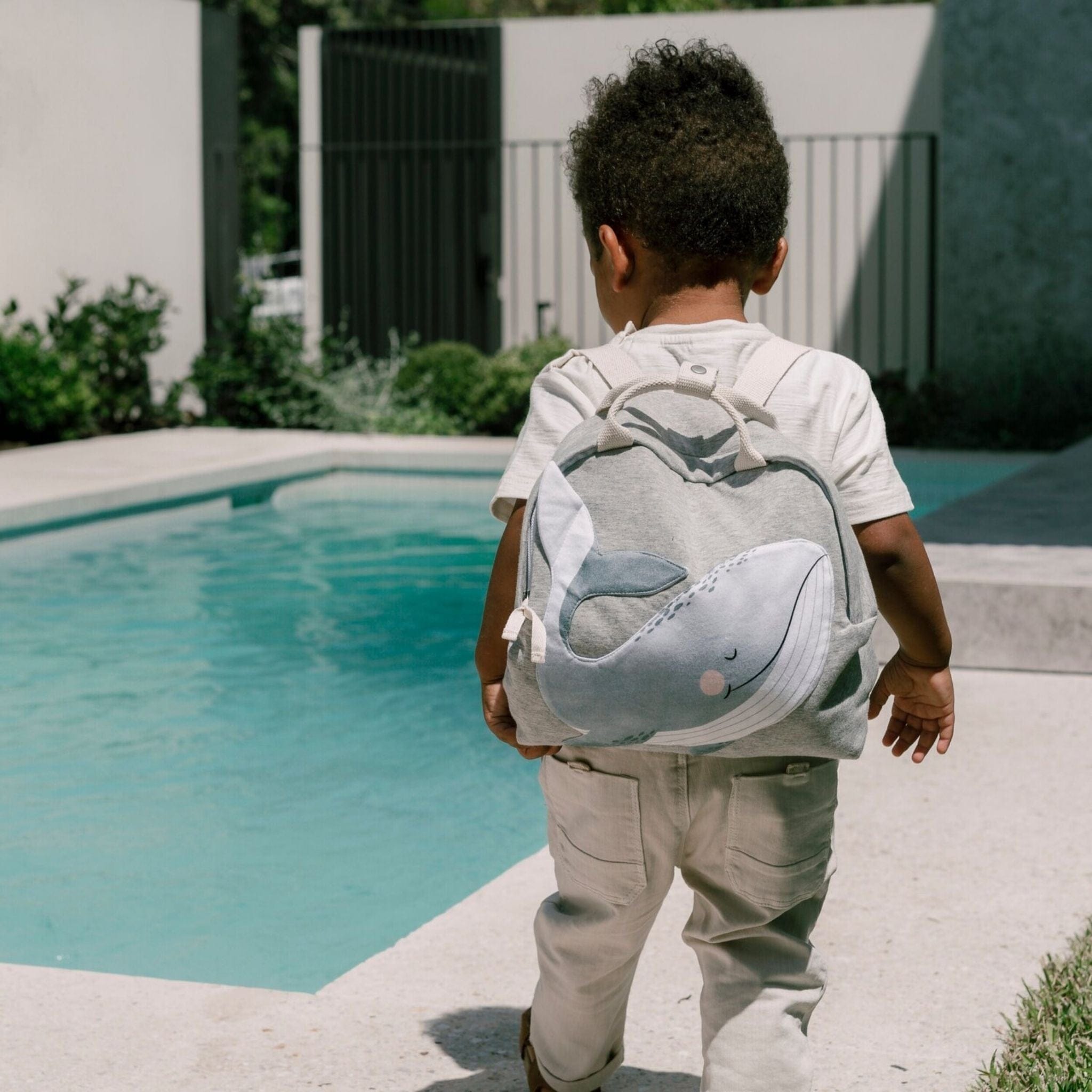 Mister Fly 100% Cotton Jersey Toddler Animal Backpack Mister Fly 100% Cotton Jersey Toddler Animal Backpack 