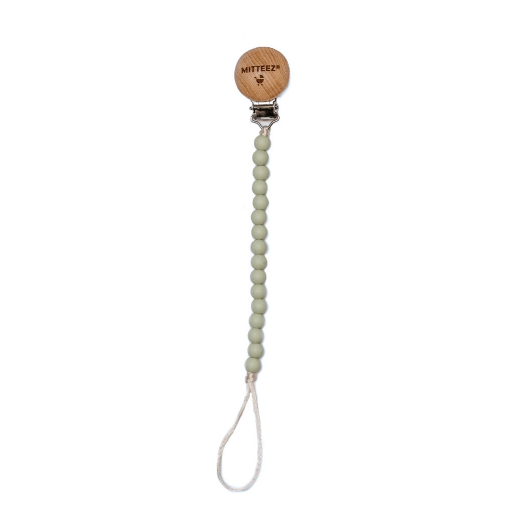 Mitteez miniSTRANDS™ Pacifier Clip Pistachio MIT-MINI-S-DC-PISTA