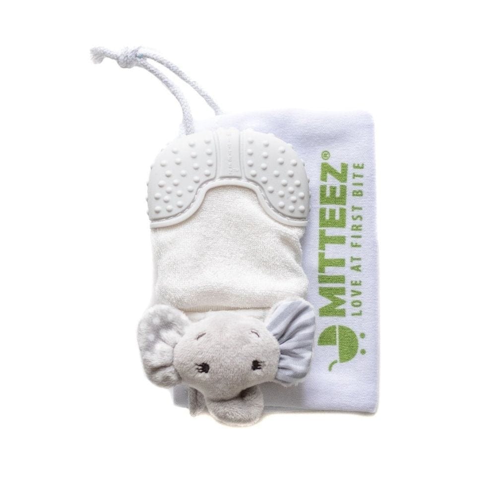 Mitteez Organic Teething Mitten - Ella the Elephant Mitteez Organic Teething Mitten - Ella the Elephant 