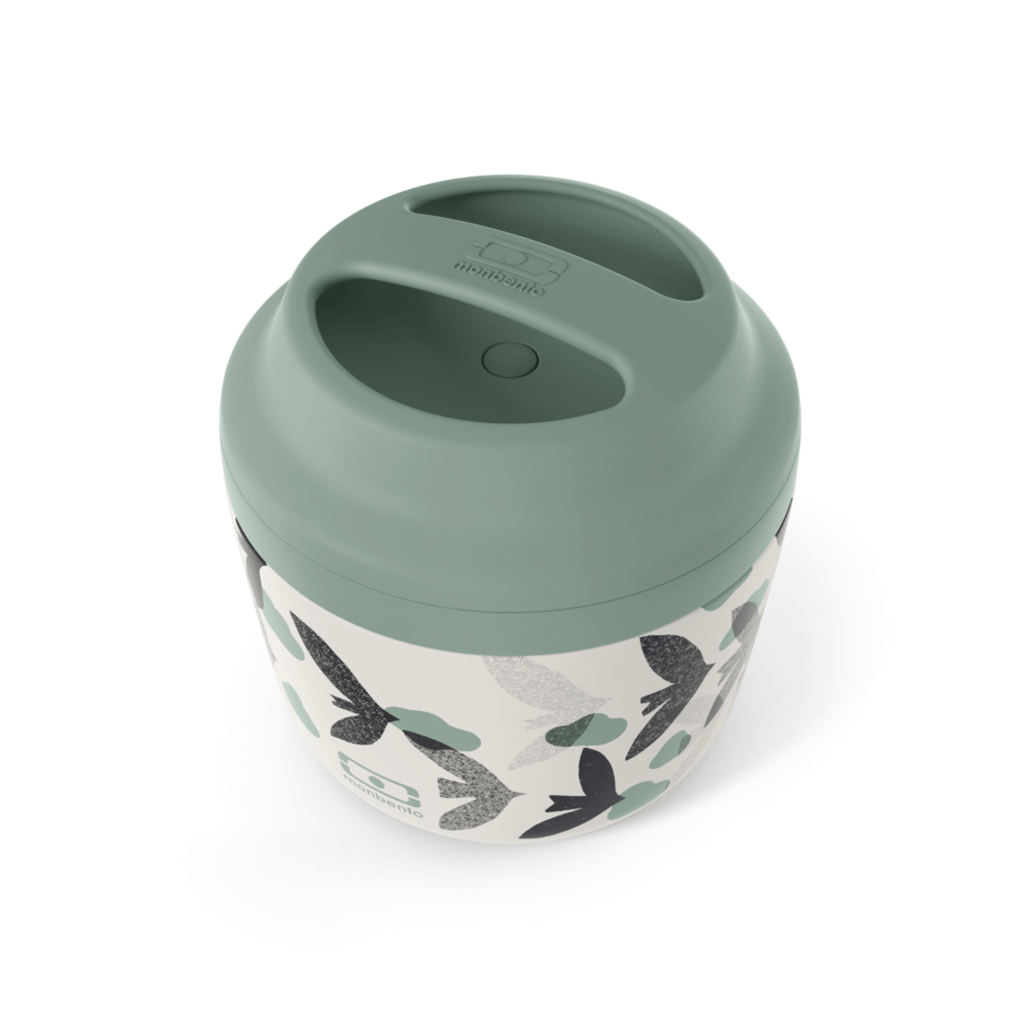 Monbento MB Element Graphic Round Insulated Stainless Steel Lunch Box 550ml Monbento MB Element Graphic Round Insulated Stainless Steel Lunch Box 550ml 