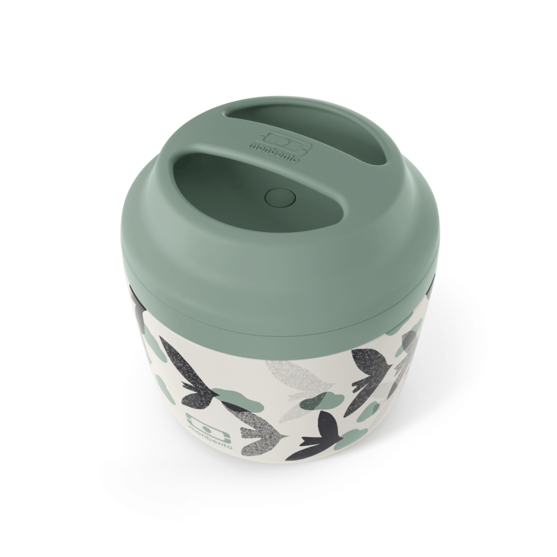Monbento MB Element Graphic Round Insulated Stainless Steel Lunch Box 550ml Monbento MB Element Graphic Round Insulated Stainless Steel Lunch Box 550ml 