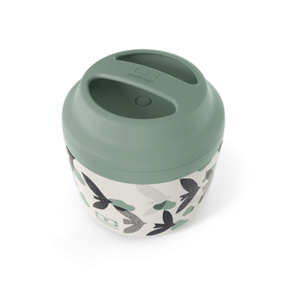 Monbento MB Element Graphic Round Insulated Stainless Steel Lunch Box 550ml Monbento MB Element Graphic Round Insulated Stainless Steel Lunch Box 550ml 