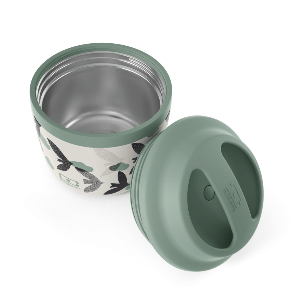Monbento MB Element Graphic Round Insulated Stainless Steel Lunch Box 550ml Monbento MB Element Graphic Round Insulated Stainless Steel Lunch Box 550ml 