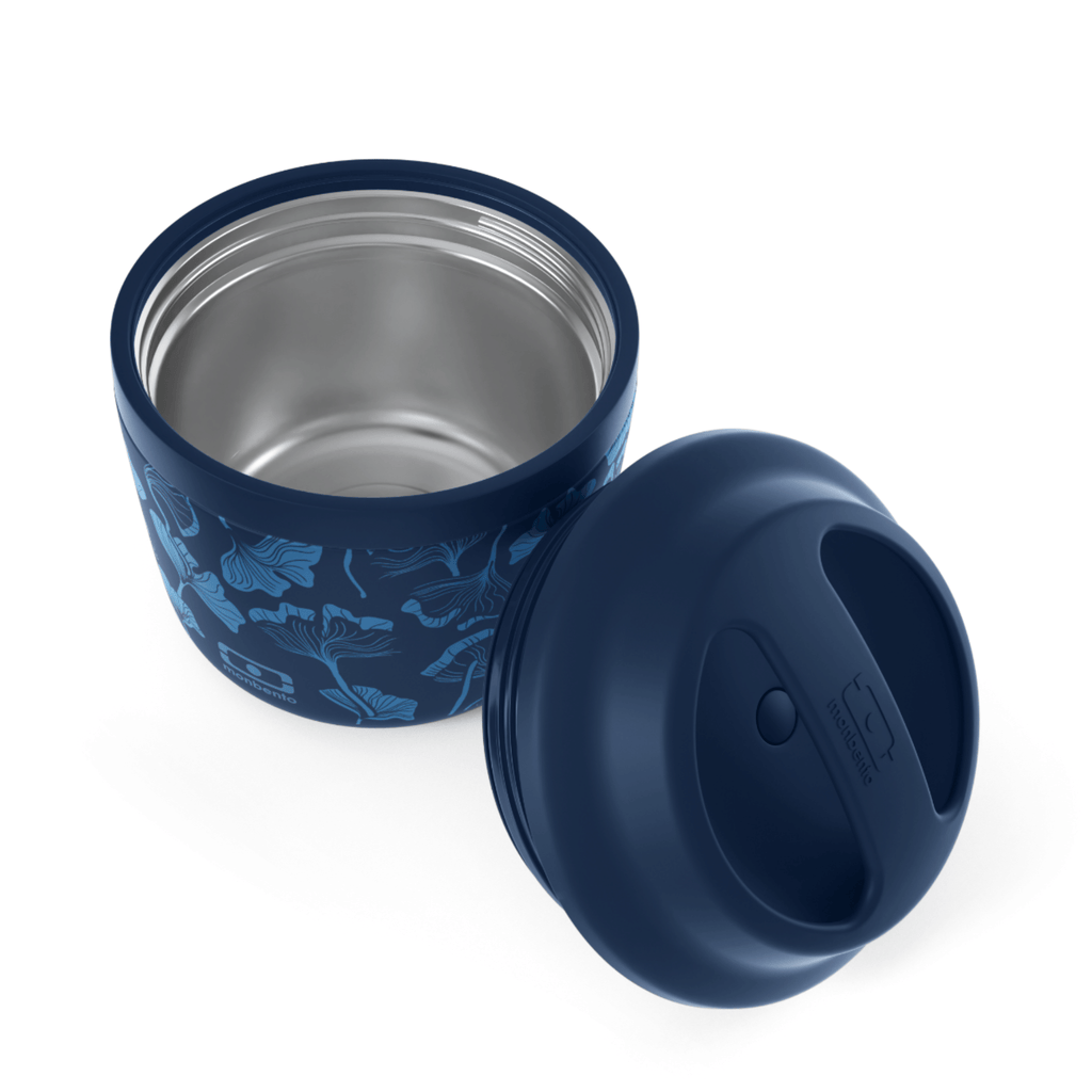 Monbento MB Element Graphic Round Insulated Stainless Steel Lunch Box 550ml Monbento MB Element Graphic Round Insulated Stainless Steel Lunch Box 550ml 