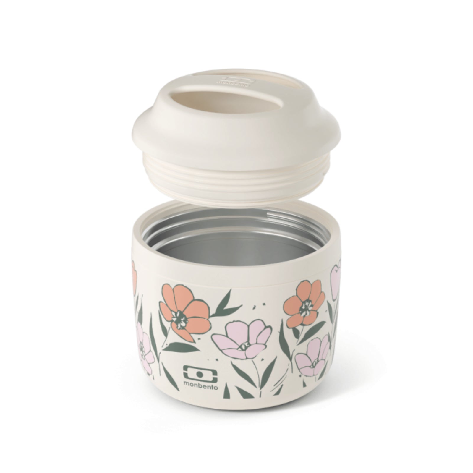 Monbento MB Element Graphic Round Insulated Stainless Steel Lunch Box 550ml Monbento MB Element Graphic Round Insulated Stainless Steel Lunch Box 550ml 