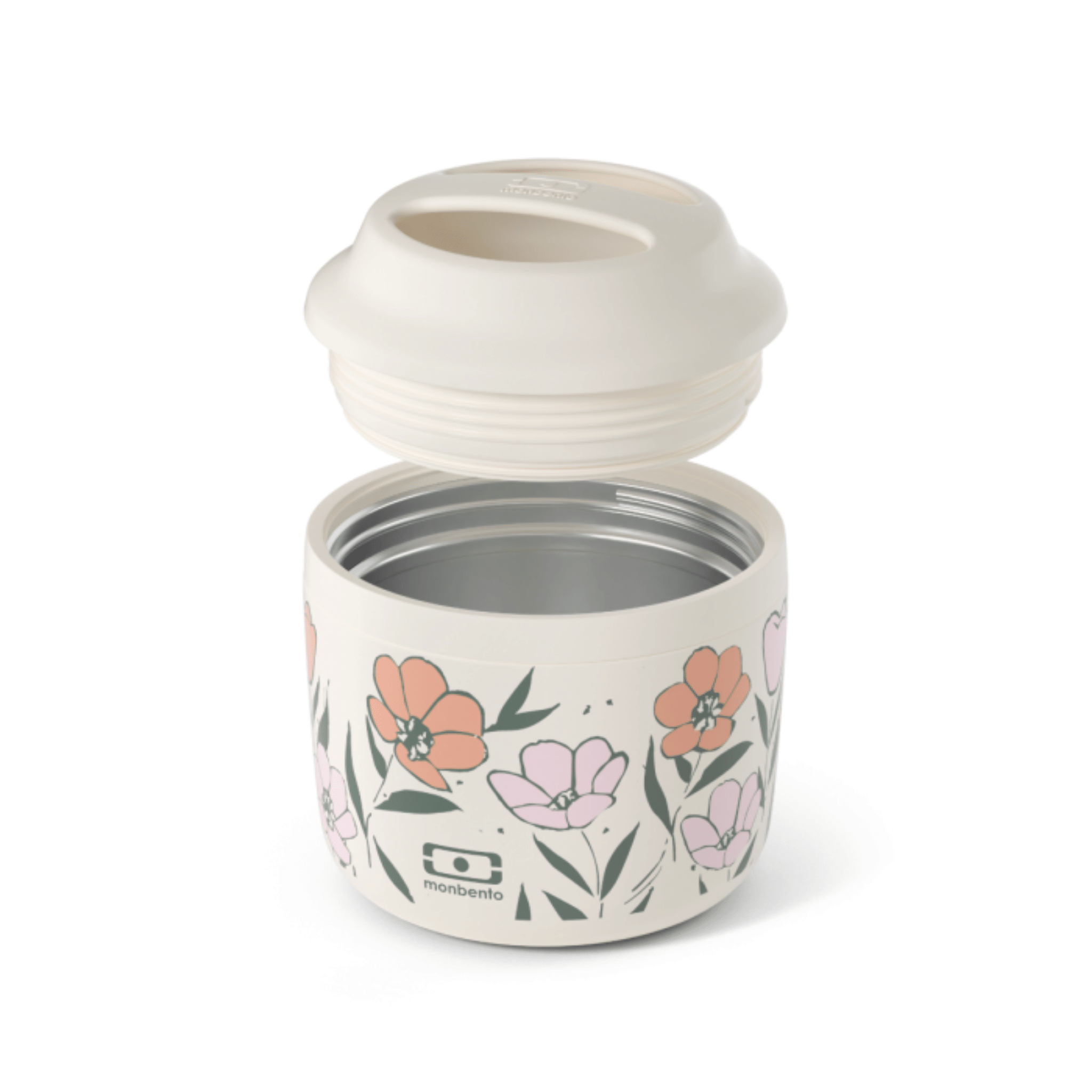 Monbento MB Element Graphic Round Insulated Stainless Steel Lunch Box 550ml Monbento MB Element Graphic Round Insulated Stainless Steel Lunch Box 550ml 