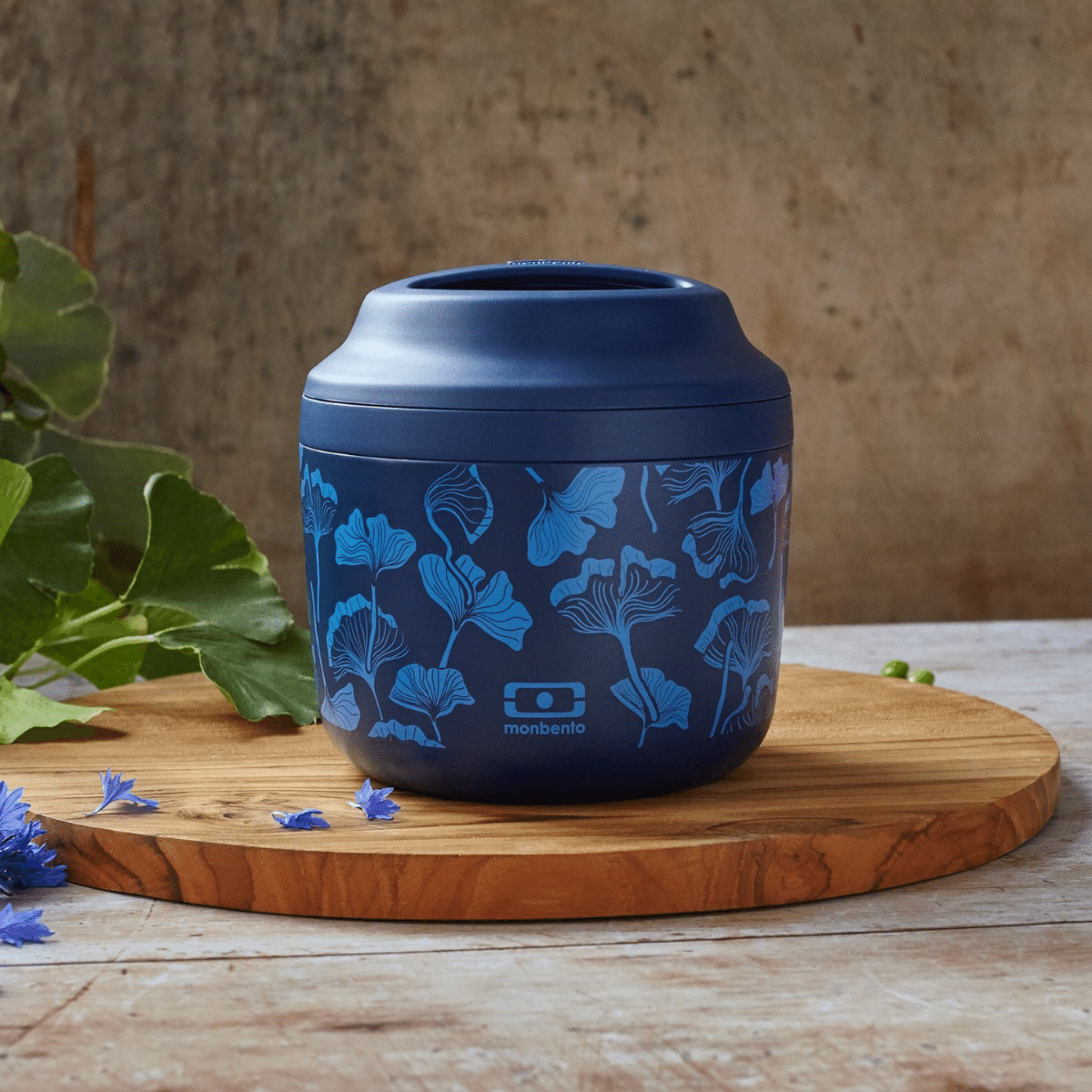 Monbento MB Element Graphic Round Insulated Stainless Steel Lunch Box 550ml Monbento MB Element Graphic Round Insulated Stainless Steel Lunch Box 550ml 