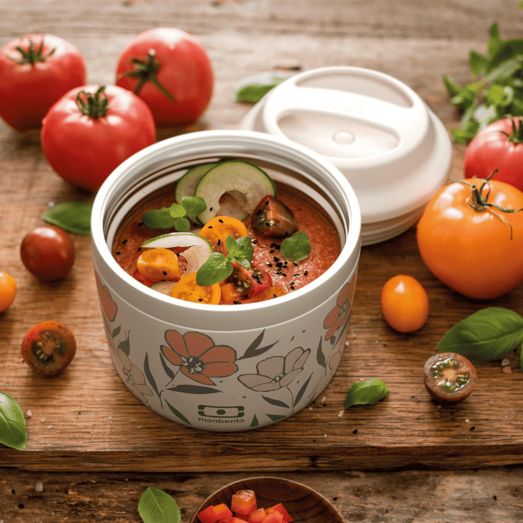 Monbento MB Element Graphic Round Insulated Stainless Steel Lunch Box 550ml Monbento MB Element Graphic Round Insulated Stainless Steel Lunch Box 550ml 
