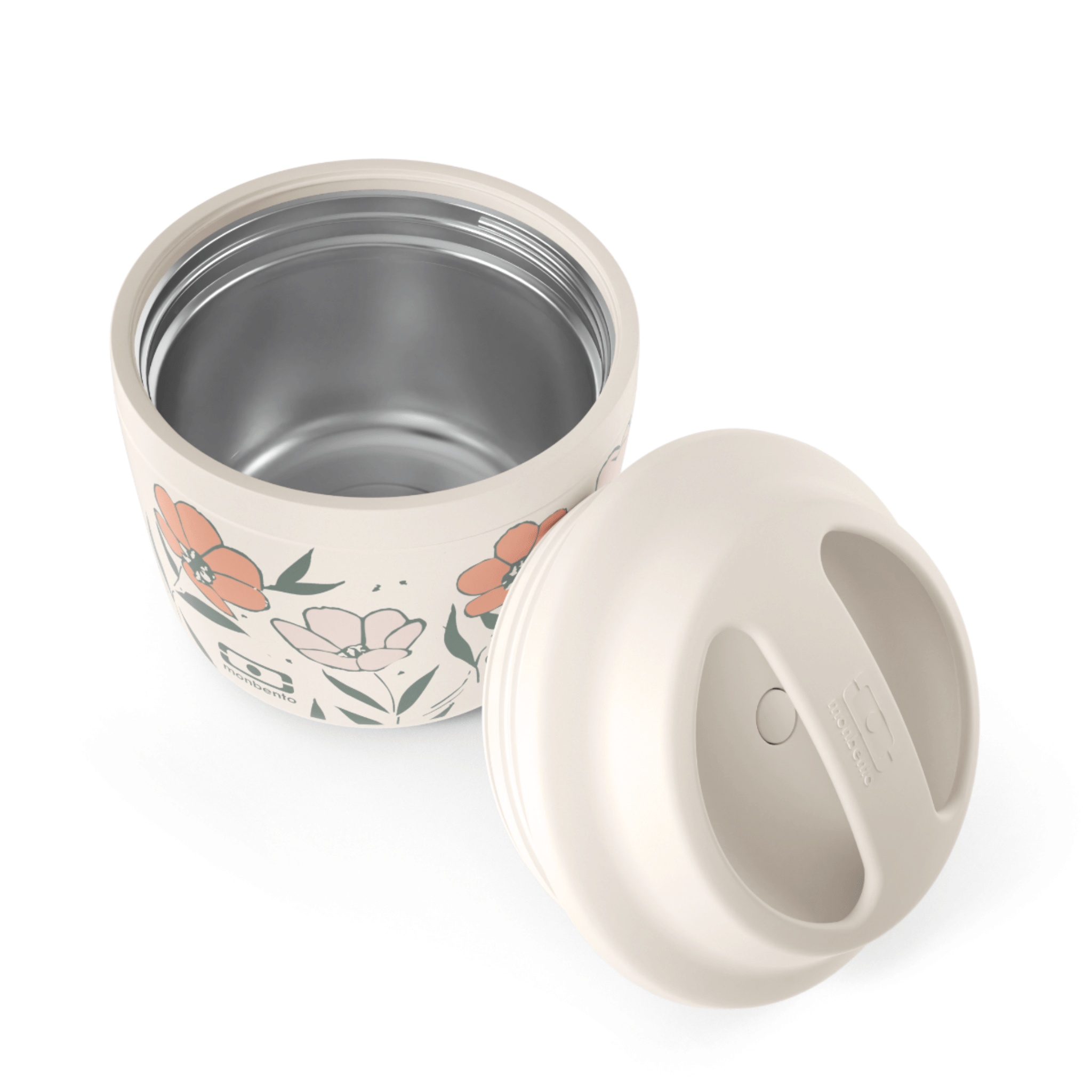 Monbento MB Element Graphic Round Insulated Stainless Steel Lunch Box 550ml Monbento MB Element Graphic Round Insulated Stainless Steel Lunch Box 550ml 