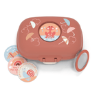 Monbento Gram Limited Edition orange Umbrella Kids Snack Box 600ml Monbento Gram Limited Edition orange Umbrella Kids Snack Box 600ml 
