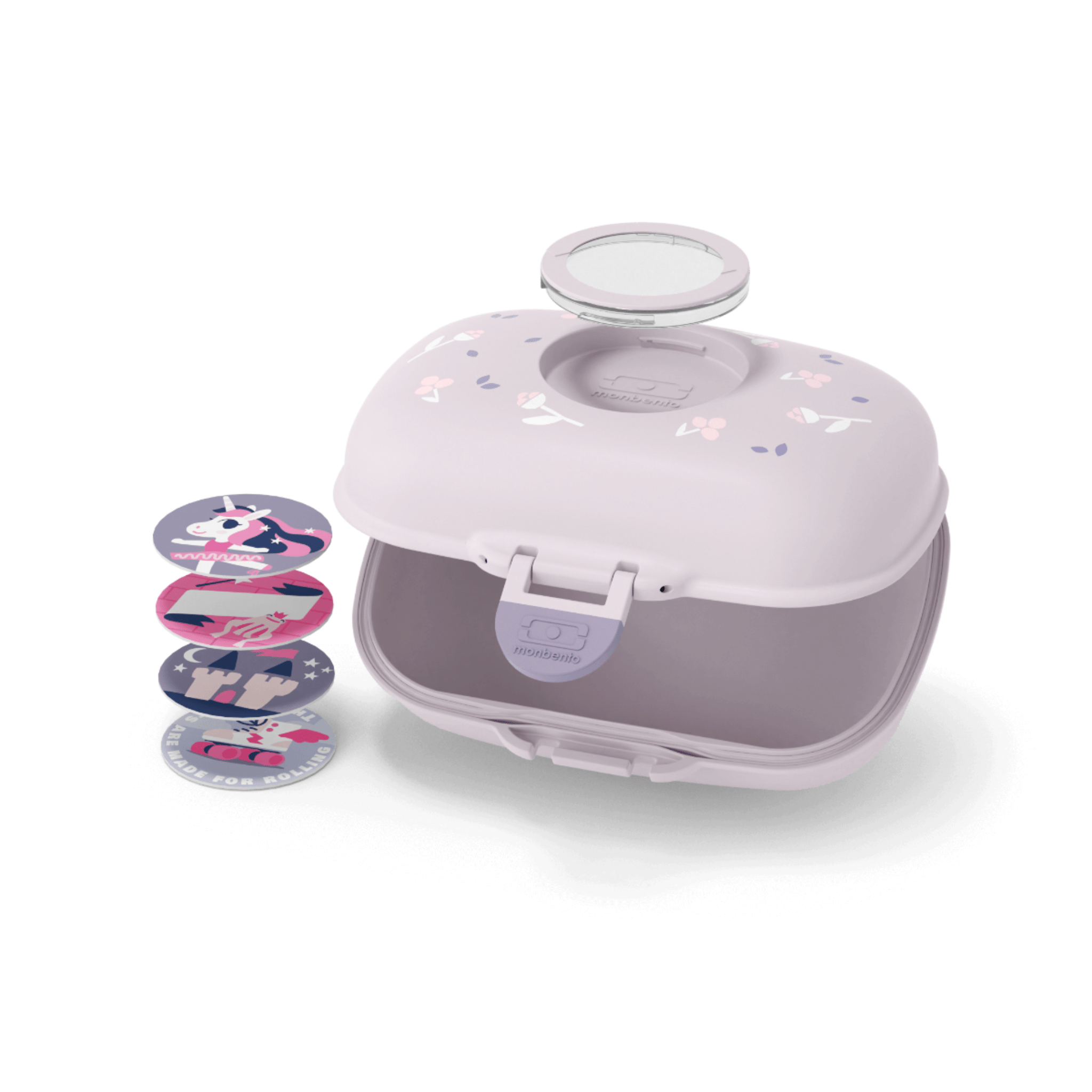 Monbento Gram purple Unicorn Kids Snack Box 600ml Monbento Gram purple Unicorn Kids Snack Box 600ml 