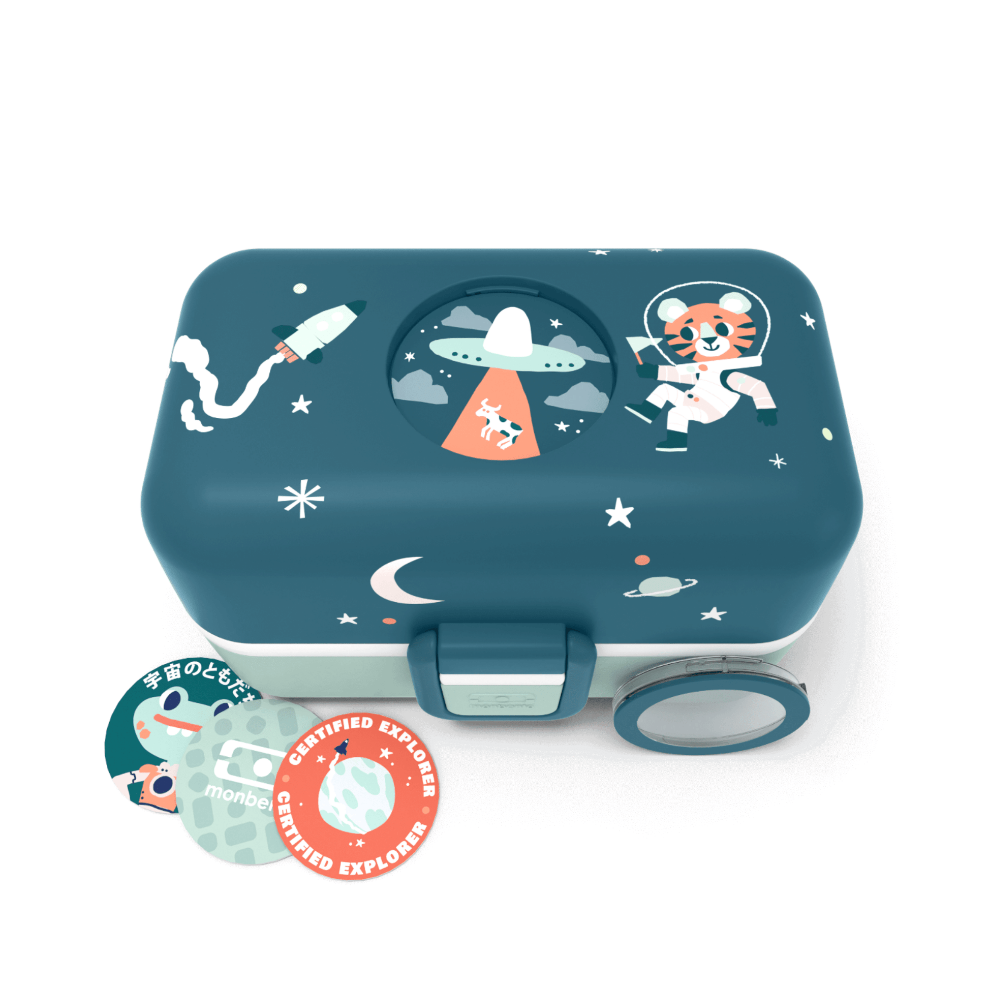 Monbento Tresor blue Cosmic The Kids Bento Box 800ml Monbento Tresor blue Cosmic The Kids Bento Box 800ml 