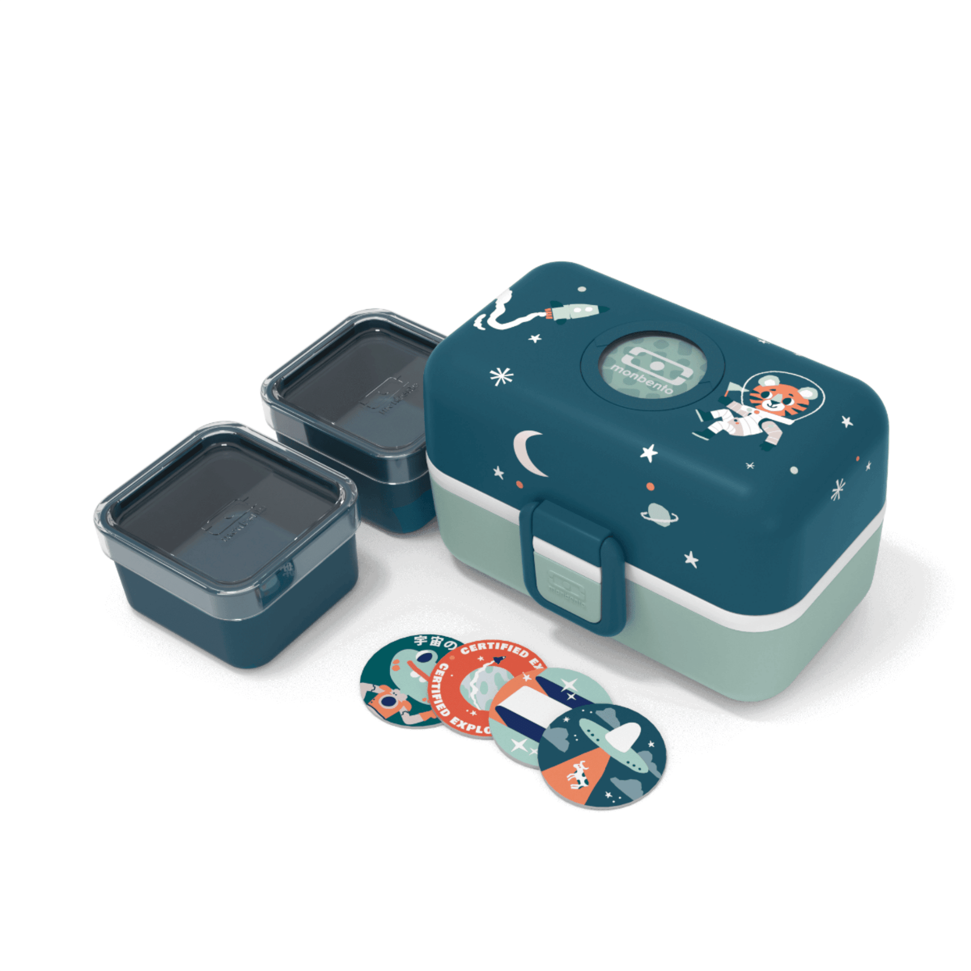 Monbento Tresor blue Cosmic The Kids Bento Box 800ml Monbento Tresor blue Cosmic The Kids Bento Box 800ml 