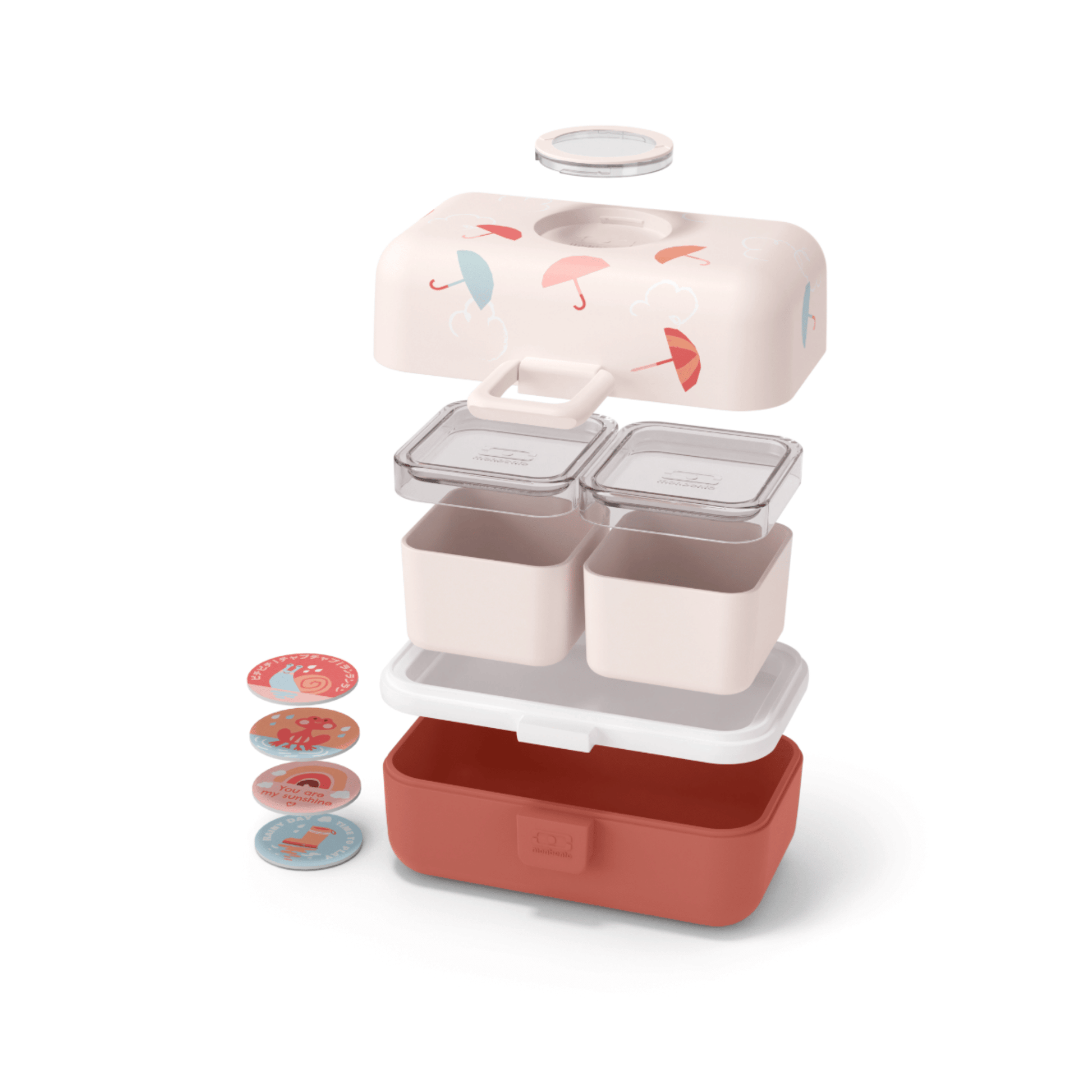 Monbento Tresor orange Umbrella Limited Edition Kids Bento Box 800ml Monbento Tresor orange Umbrella Limited Edition Kids Bento Box 800ml 