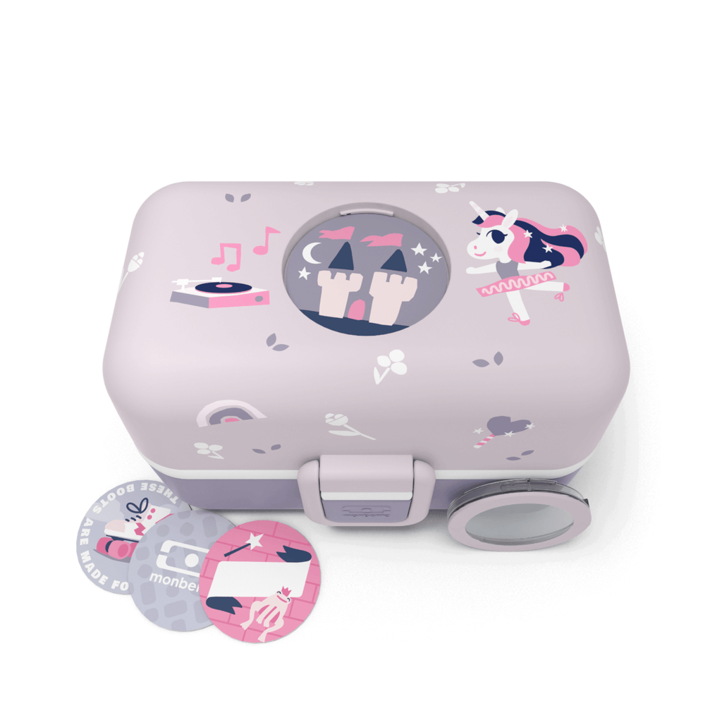Monbento Tresor purple Unicorn The Kids Bento Box 800ml Monbento Tresor purple Unicorn The Kids Bento Box 800ml 