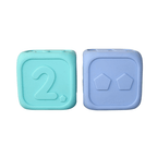 Jellystone Silicone My First Dice, Set of 2 Jellystone Silicone My First Dice, Set of 2 