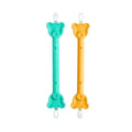 Oogiebear 2 in 1 Baby Nose & Ear Cleaner 2 Pack Orange + Seafoam 