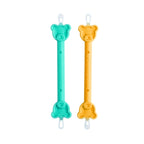 Oogiebear 2 in 1 Baby Nose & Ear Cleaner 2 Pack Orange + Seafoam 